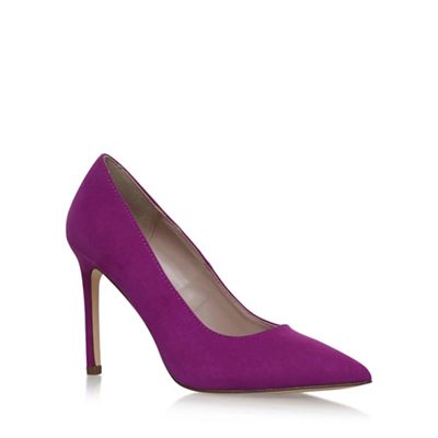 Purple 'KESTRAL2' high heel court shoes